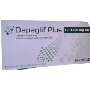 DAPAGLIF PLUS 10/1000MG XR 14TAB