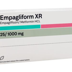 EMPAGLIFORM XR 25/1000 MG 30 TAB