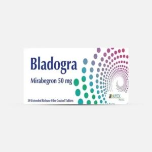BLADOGRA 25 MG 30 TAB