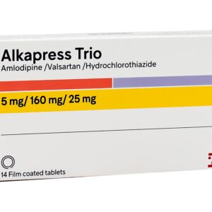 ALKAPRESS TRIO 5/160/25 MG 14 TAB