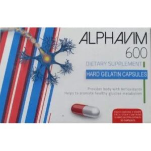ALPHAVIM 300 MG 20 CAP
