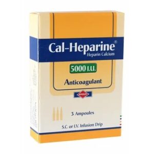 HEPARIN 5000 IU 3 AMP