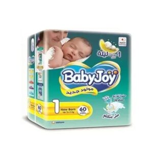 BABY JOY 1 NEW BORN 0-4 KG 60 PCS