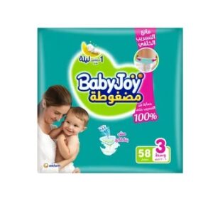 BABY JOY 4 LARGE 10-18KG 58 PCS