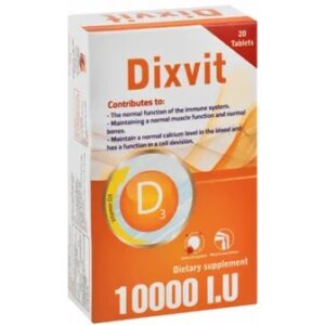 DIXVIT 10000 I.U 20 TAB