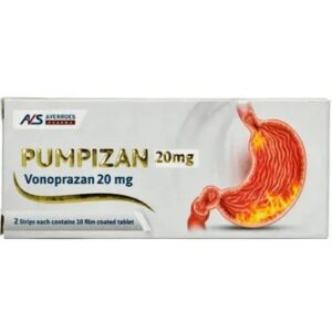 PUMPIZAN 20 MG 20 TAB