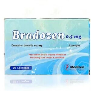 BRADOZEN 0.5 MG 20 LOZENGES TAB