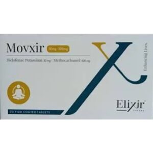 MOVXIR 50 MG /500 MG 20 TAB