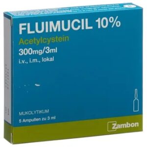 FLUIMUCIL 300 MG /3 ML 5 AMP