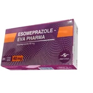 ESOMEPRAZOLE EVA PHARMA 40 MG 20 TAB