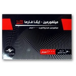 METFORMIN EVAPHARMA XR1000 MG 30 TAB