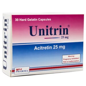 UNITRIN 25 MG 30 CAP
