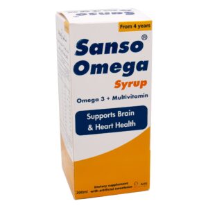 SANSO OMEGA SYRUP 200 ML