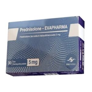 PREDNISOLONE EVA 5 MG 30 TAB