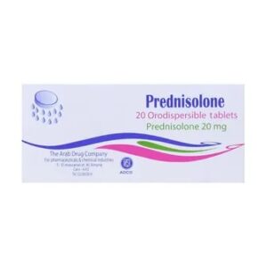 PREDNISOLONE EVA 20 MG 20 TAB