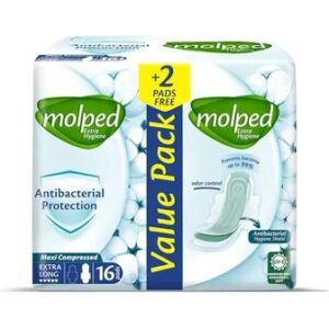 MOLPED E.HYGIENE MAXI LONG 16+2 PADS