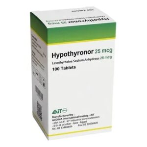 HYPOTHYRONOR 25 MCG 100 TAB