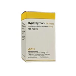 HYPOTHYRONOR 50 MCG 100 TAB